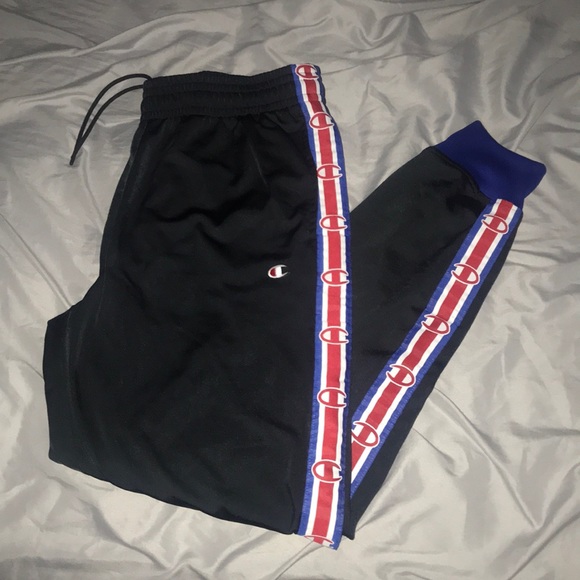 men's black champion sweatpants